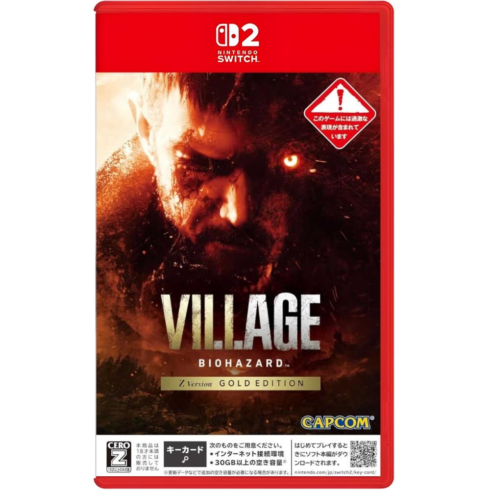 Resident Evil Village Gold Edition Nintendo Switch 2 (Japan Import)