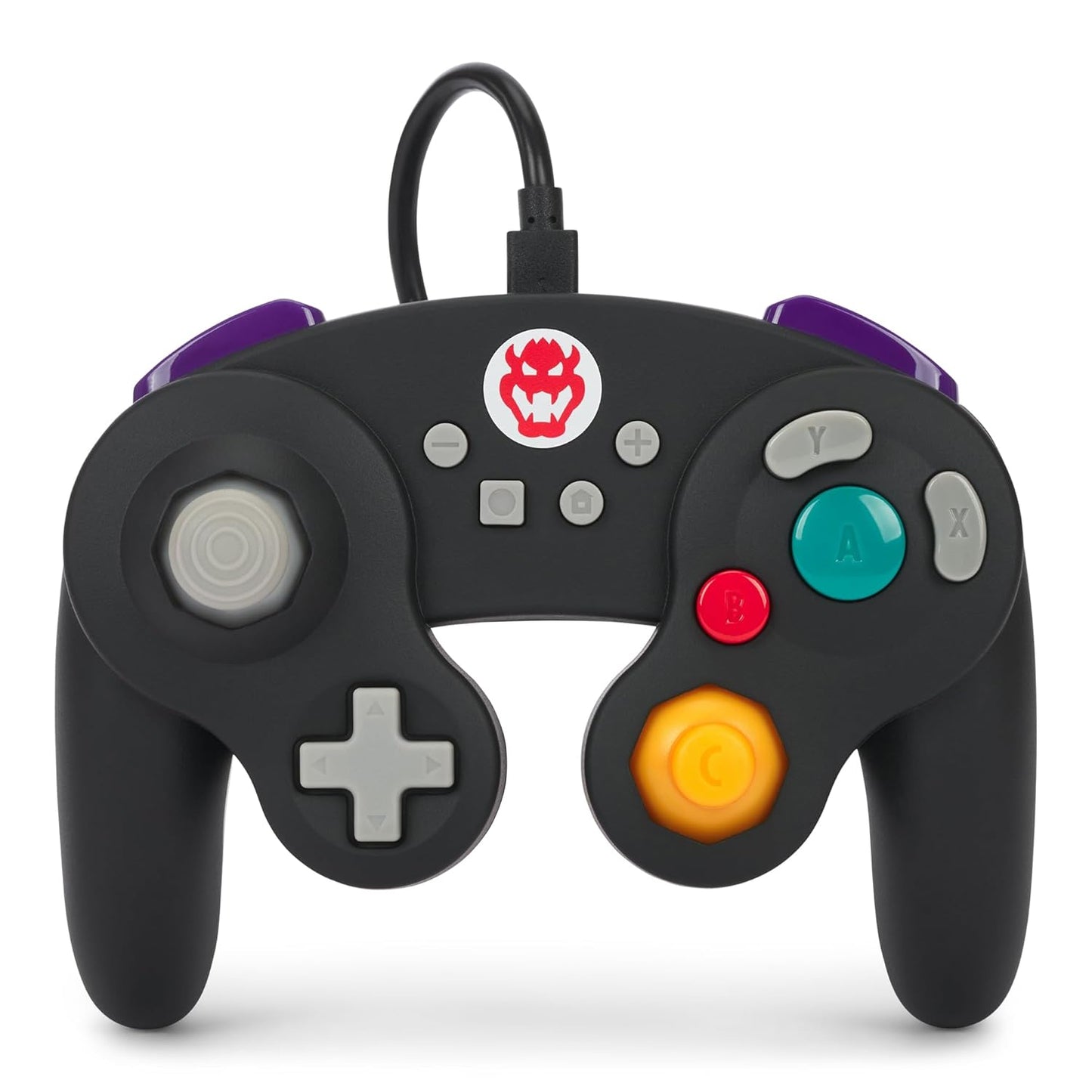 Control alámbrico para Nintendo Switch Gamecube Bowser PowerA
