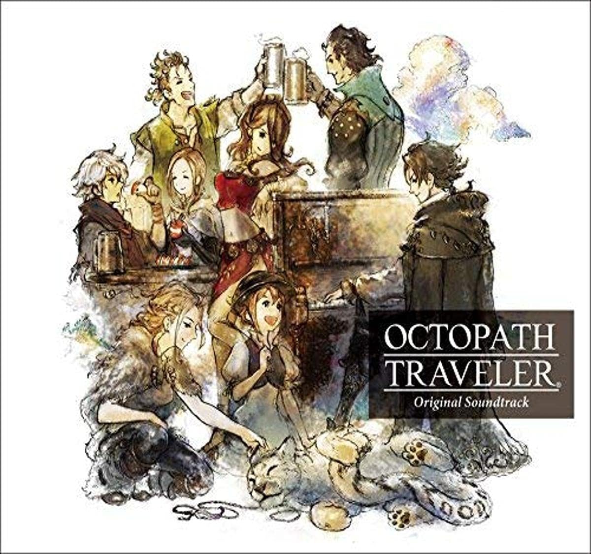 Octopath Traveler Original Soundtrack 4 CD (Japan Import)