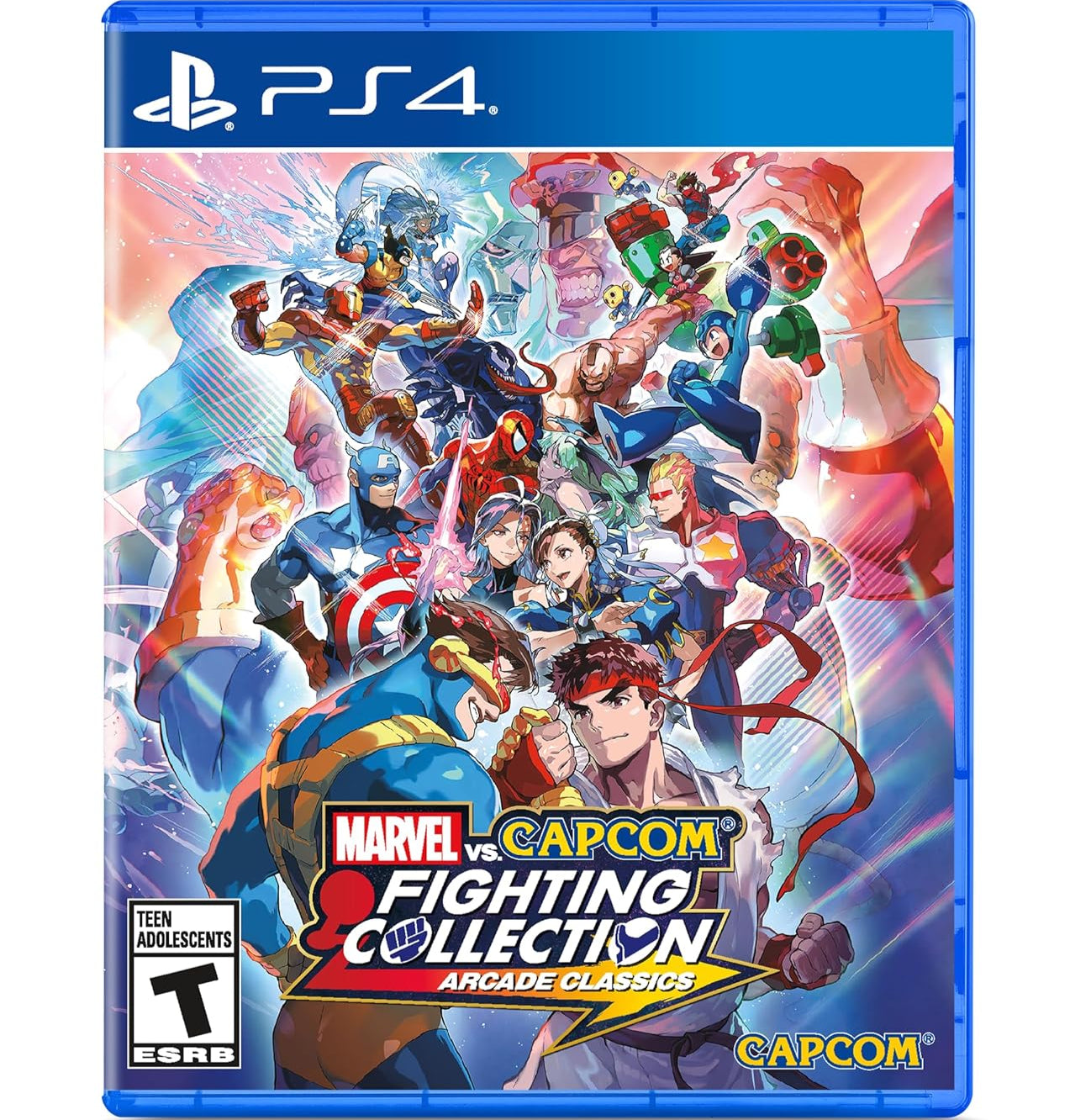 MARVEL vs. CAPCOM Fighting Collection: Arcade Classics PS4 + Comic Book