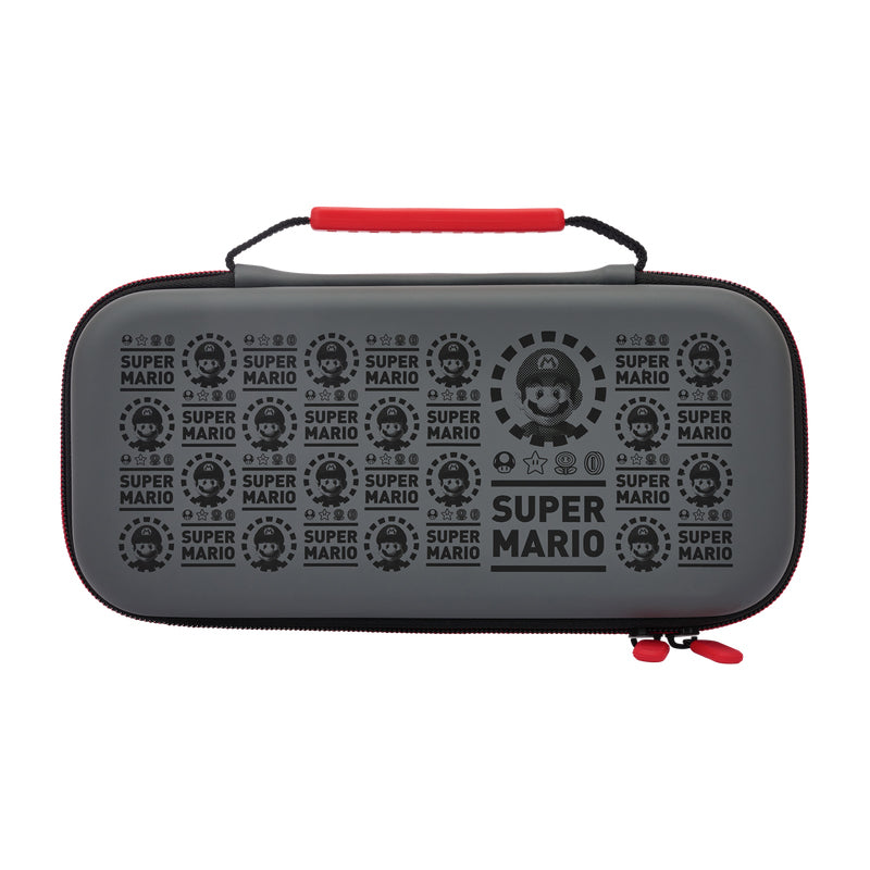 Bolso PowerA para Nintendo Switch Super Mario Icons Gray