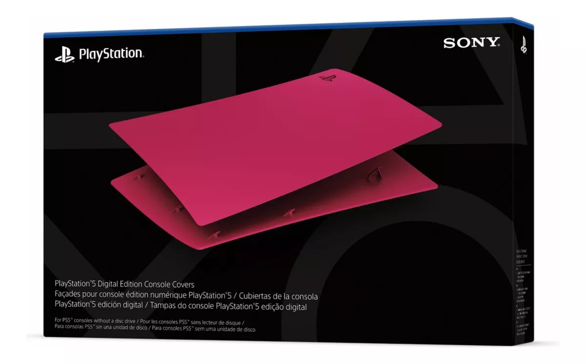 Cover Original para Playstation 5 FAT Digital - Cosmic Red