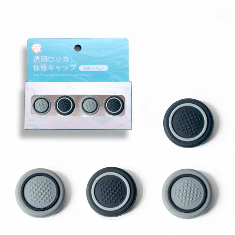 Set 4 protectores de analogo para Joy-con de Nintendo Switch 2 Black/Gray