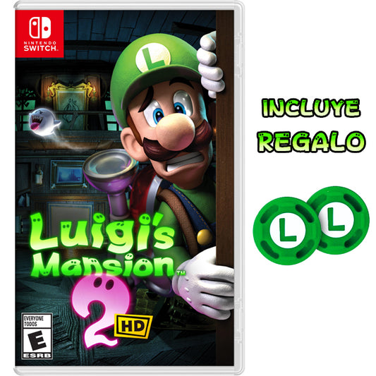 (PREVENTA) Luigi's Mansion 2 HD NSW + Protector de Análogos