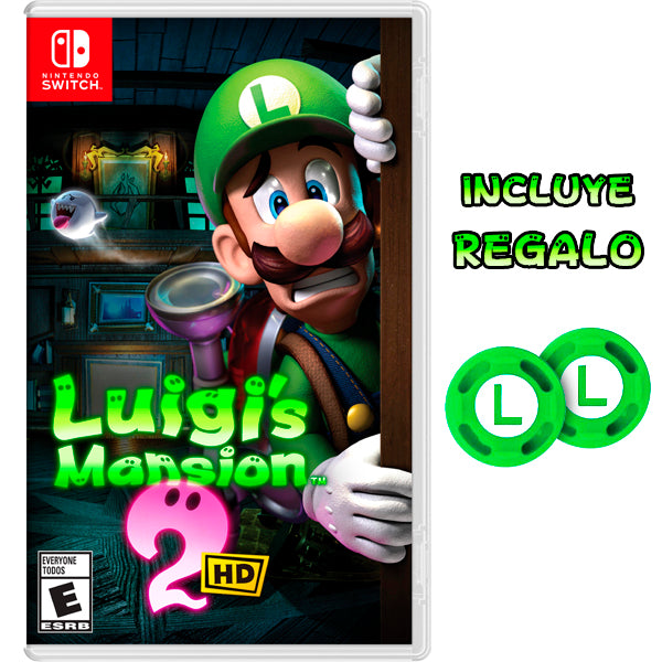 Luigi's Mansion 2 HD NSW + Protector de Análogos