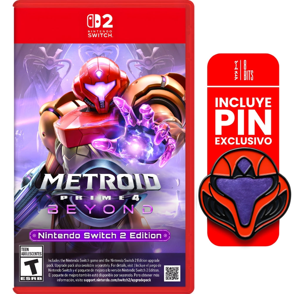 Nintendo Switch METROID PRIME 4 BEYOND Nintendo Switch 2 Metroid Prime 4: Beyond Nintendo Switch 2 – 8 BITS