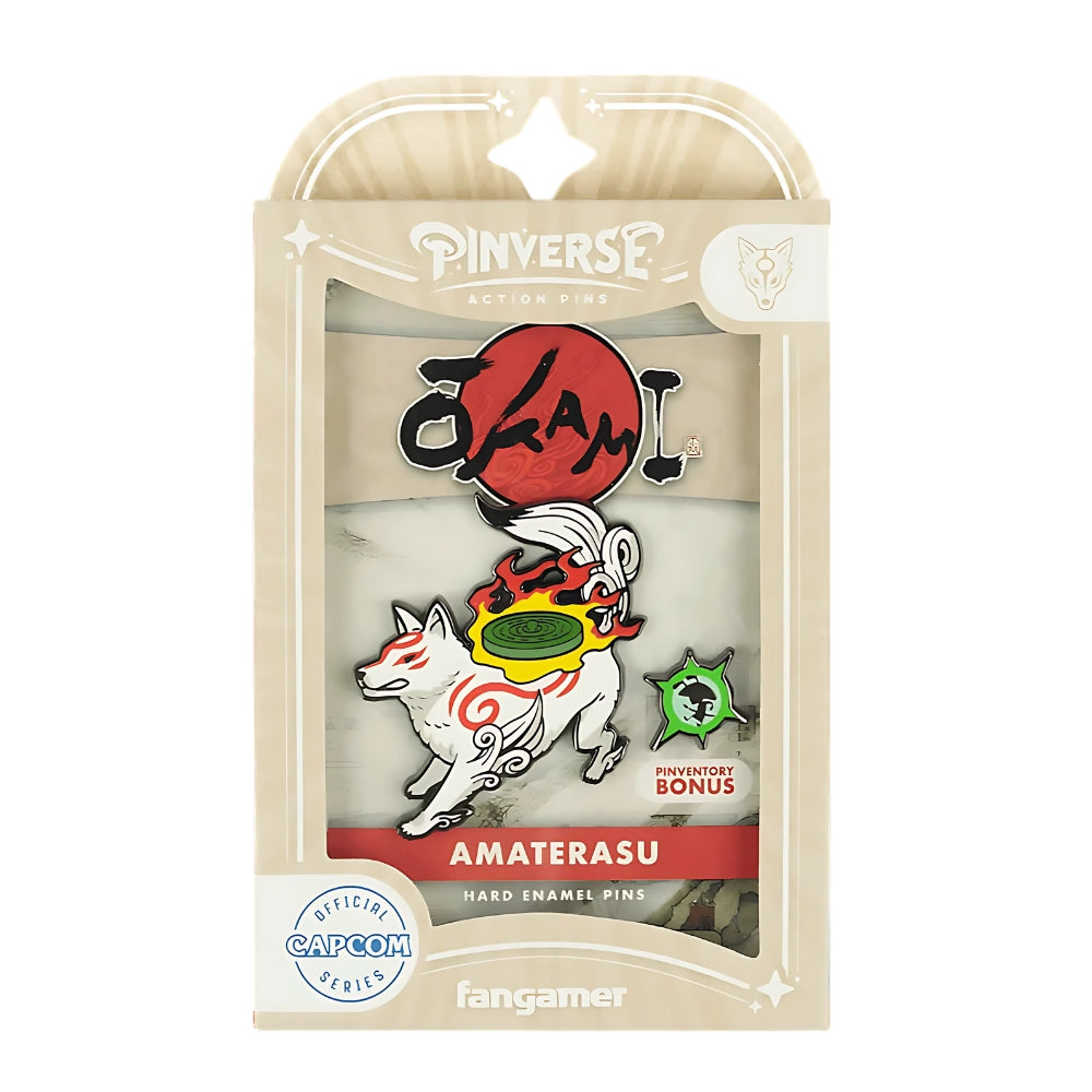 Pin Pack Amaterasu Pinverse (Okami)