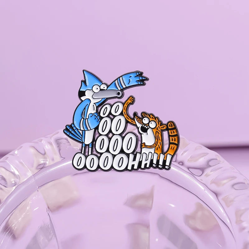 Pin Mordecai y Rigby "Ooooooooh" (Un Show Mas)