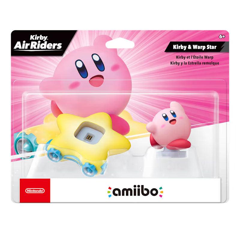 (Preventa) amiibo Kirby & Wrap Star (Kirby Air Riders)