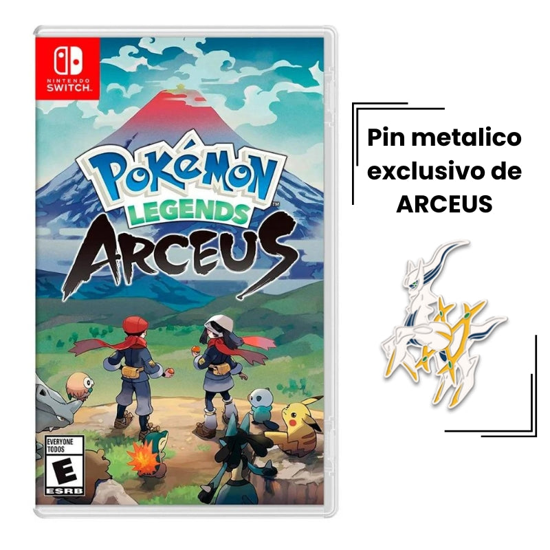 Pokémon Legends: Arceus NSW + Pin exclusivo