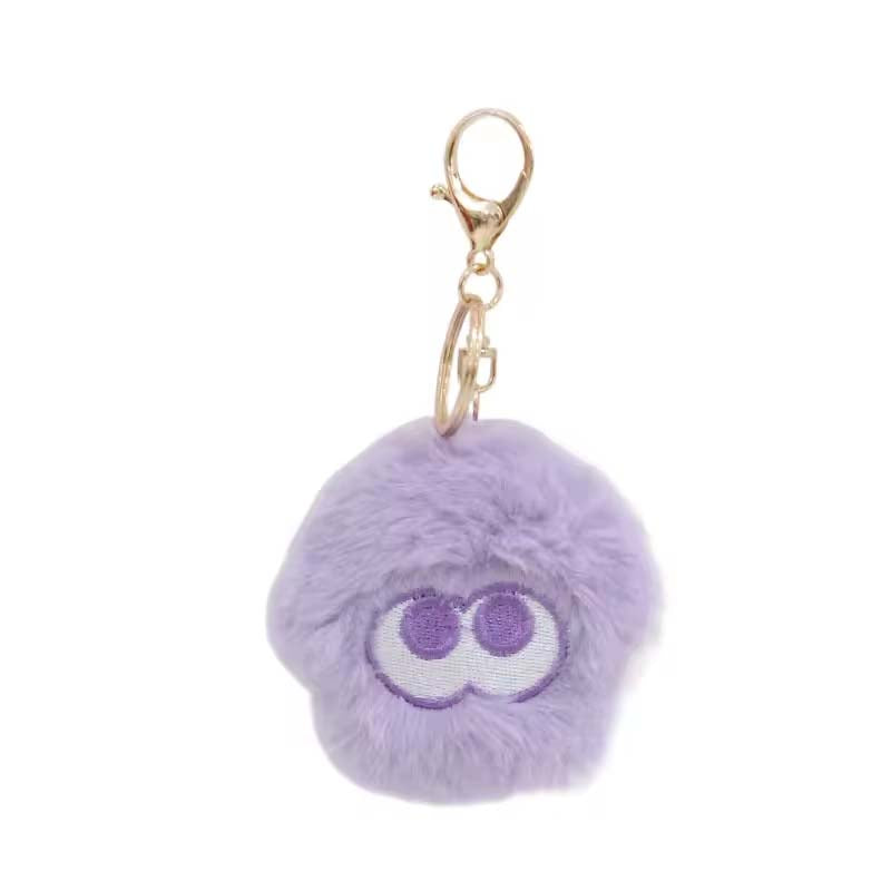 Colgante Llavero de peluche Squid Splatoon Purple