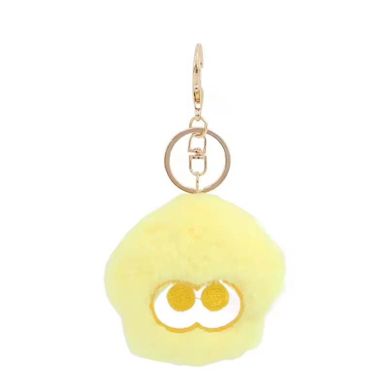 Colgante Llavero de peluche Squid Splatoon Yellow