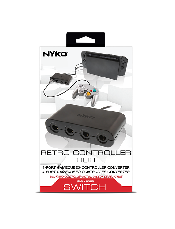 Adaptador Gamecube Nintendo Switch Nyko