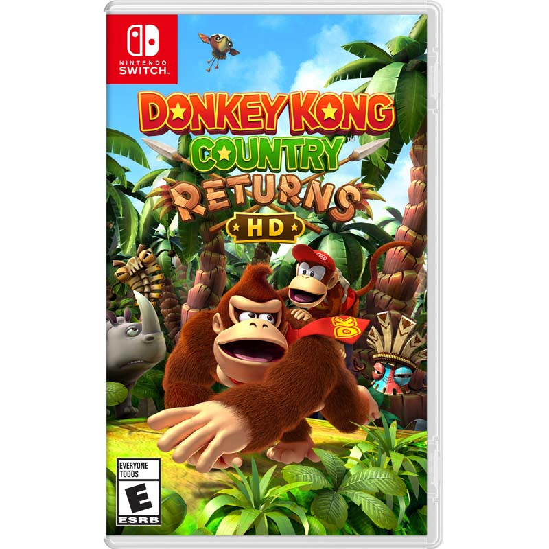 Donkey Kong Country Returns HD NSW + Lanyard