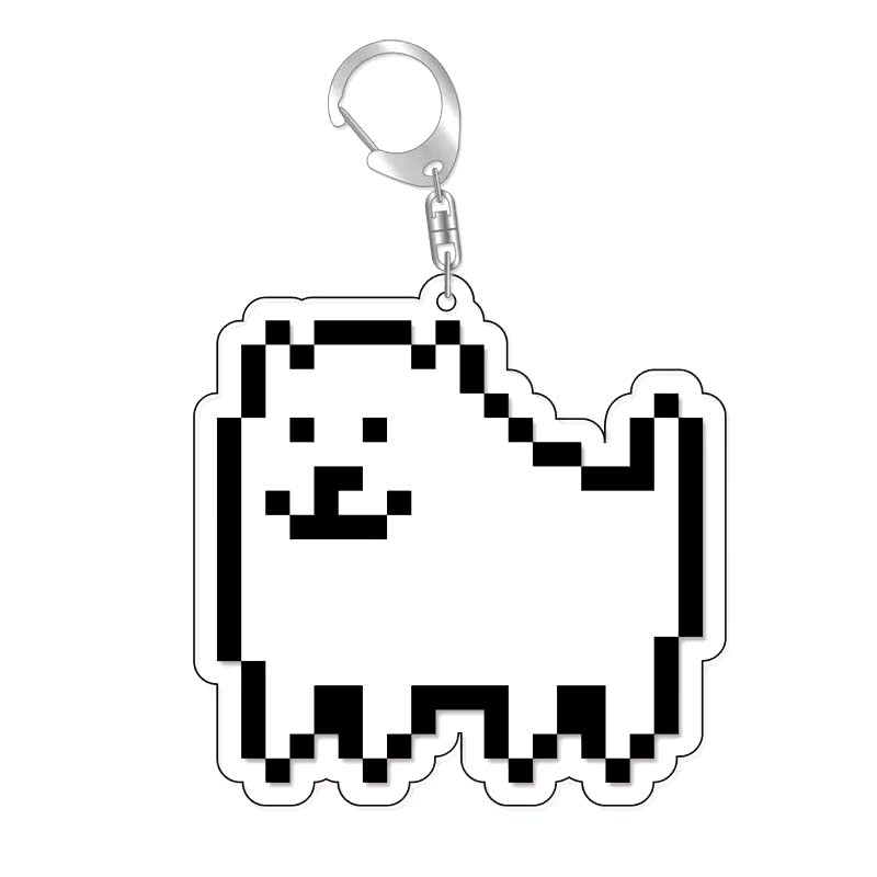 Llavero Acrilico Annoying Dog (Undertale)