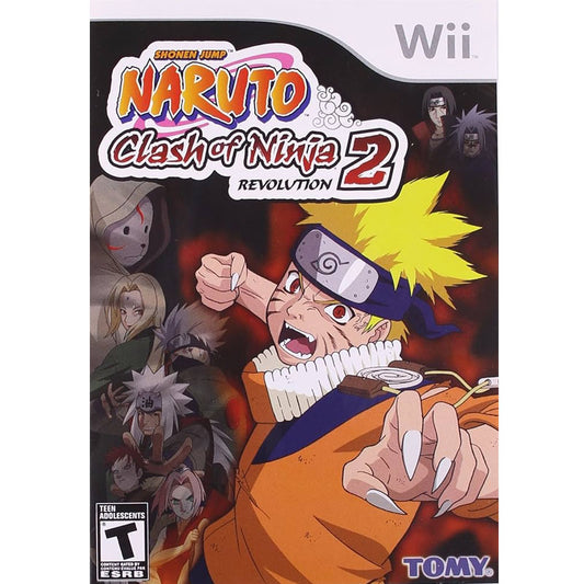 (USADO) Naruto Clash of Ninja Revolution 2 WII