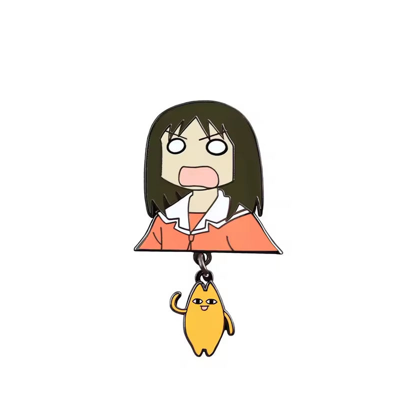 Pin Ayumu Kasuga & Chiyo-Father (Azumanga Daioh)