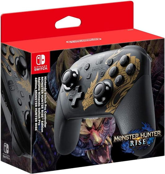 Nintendo Switch Pro Controller edición Monster Hunter Rise