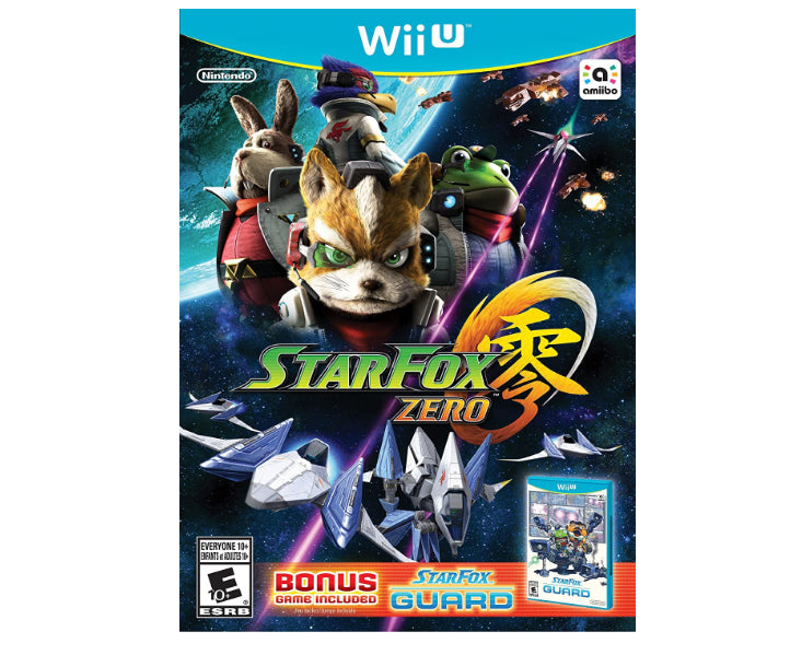 (USADO) Star Fox Zero + Star Fox Guard WII U