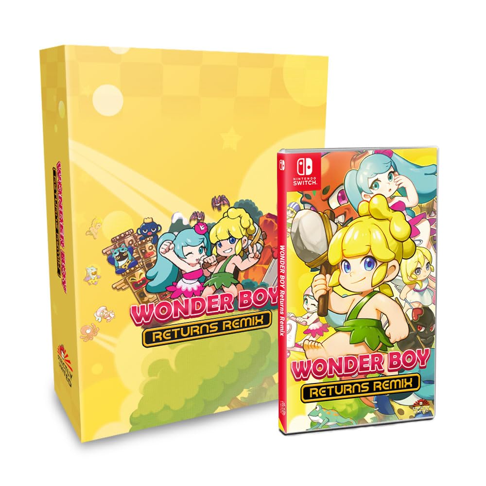 Wonder Boy Returns Remix Collector's edition NSW (Euro Import)