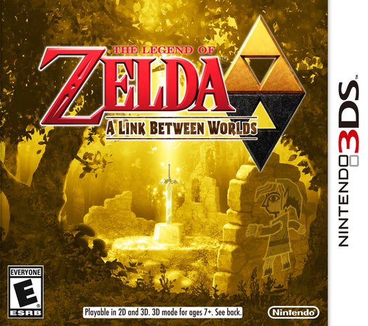 (USADO) The Legend Of Zelda A Link Between Worlds 3DS
