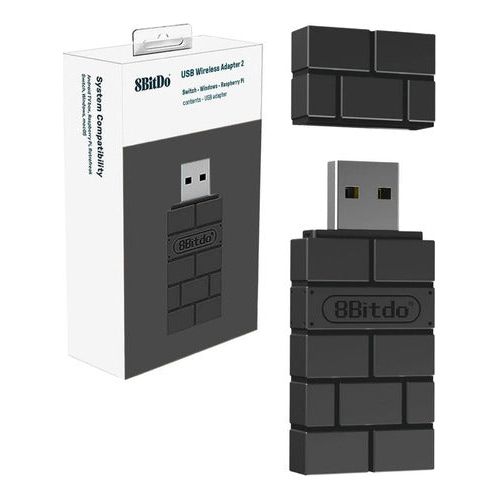 Adaptador inalámbrico 8BITDO 2 Black