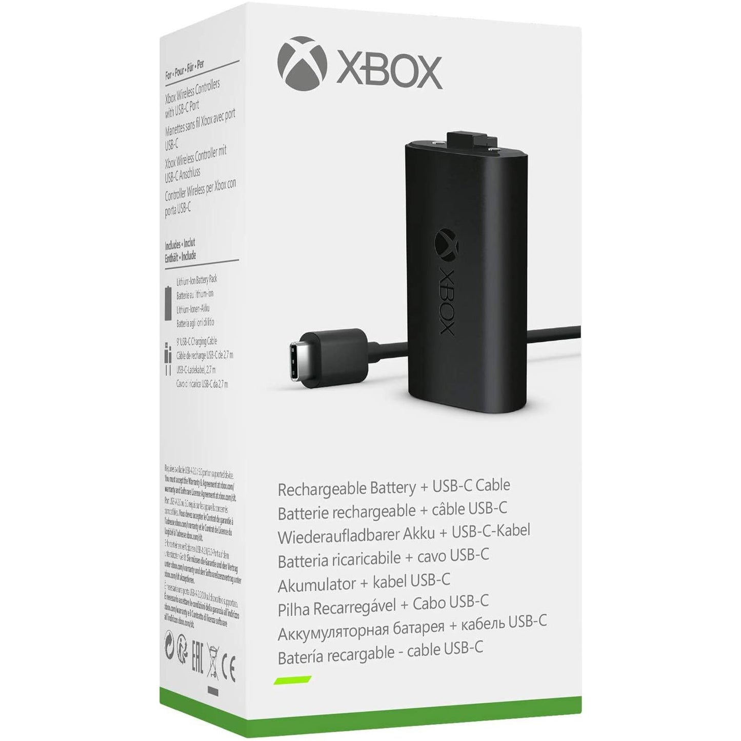 Batería Control Xbox Series S/X - Kit Carga y Juega Original