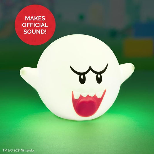 Lampara Boo Super Mario Bros. con sonido