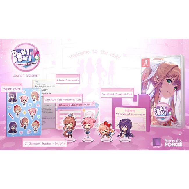 Doki Doki Literature Club! Plus NSW + Goodies