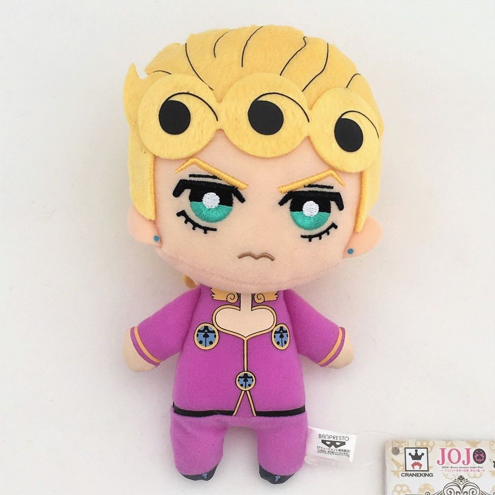 Peluche 15cm Jojo's Bizarre Adventure Giorno Giovanna