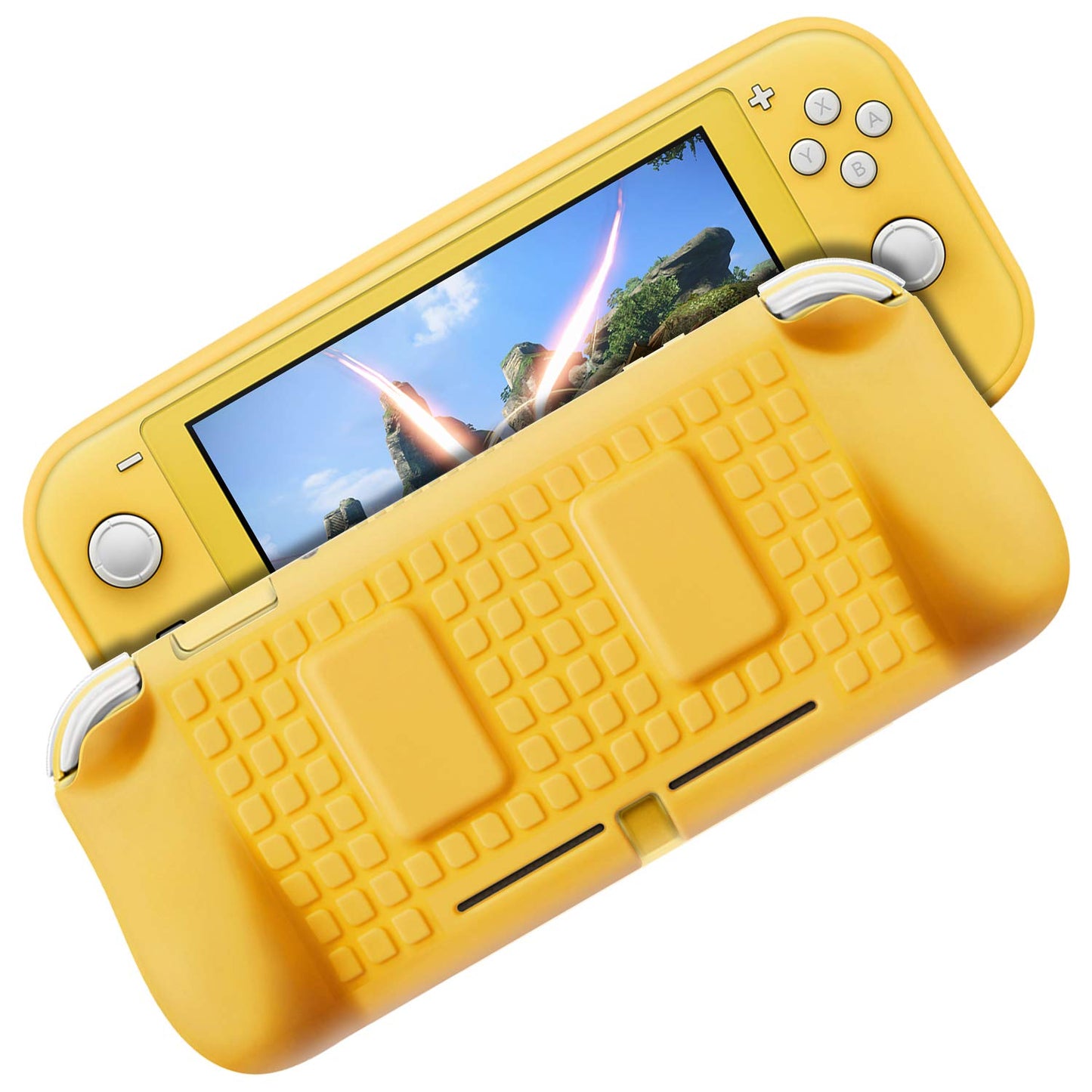 Handgrip silicona protectora Yellow Switch LITE