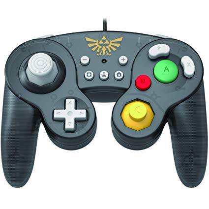 Control alámbrico para Nintendo Switch Gamecube The Legend of Zelda HORI