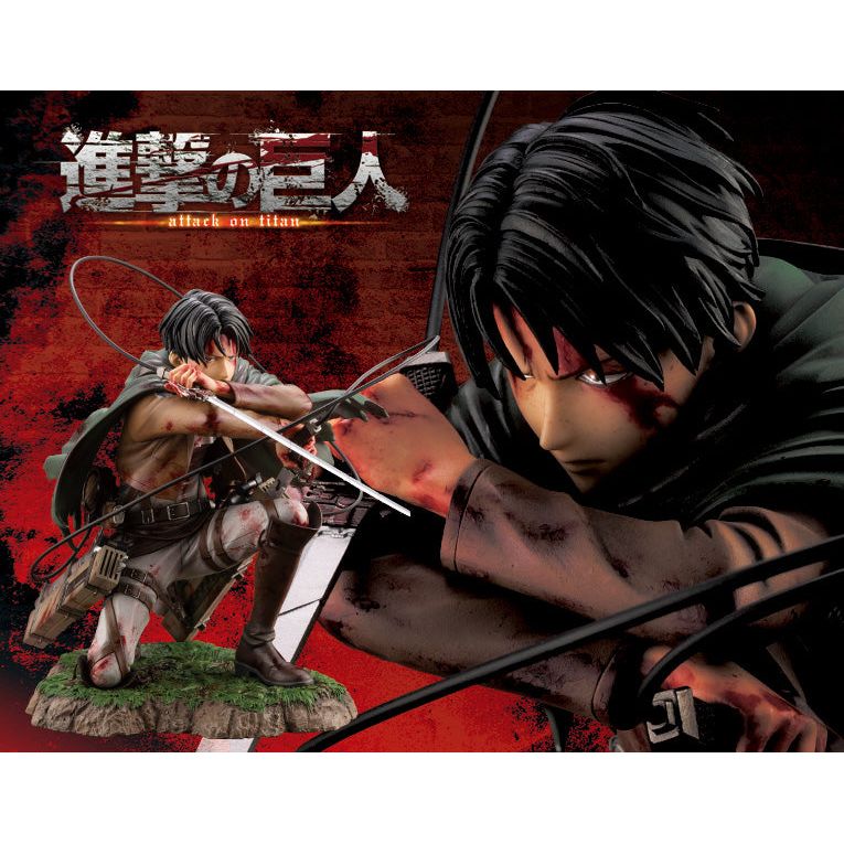 Figura Levi Ackerman Kotobukiya ARTFX J Fortitude Ver. (Attack on Titan)