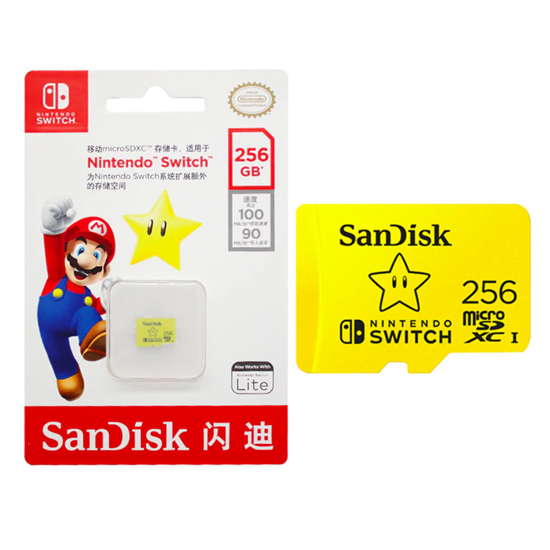 Micro SD 256 GB Original Nintendo NSW
