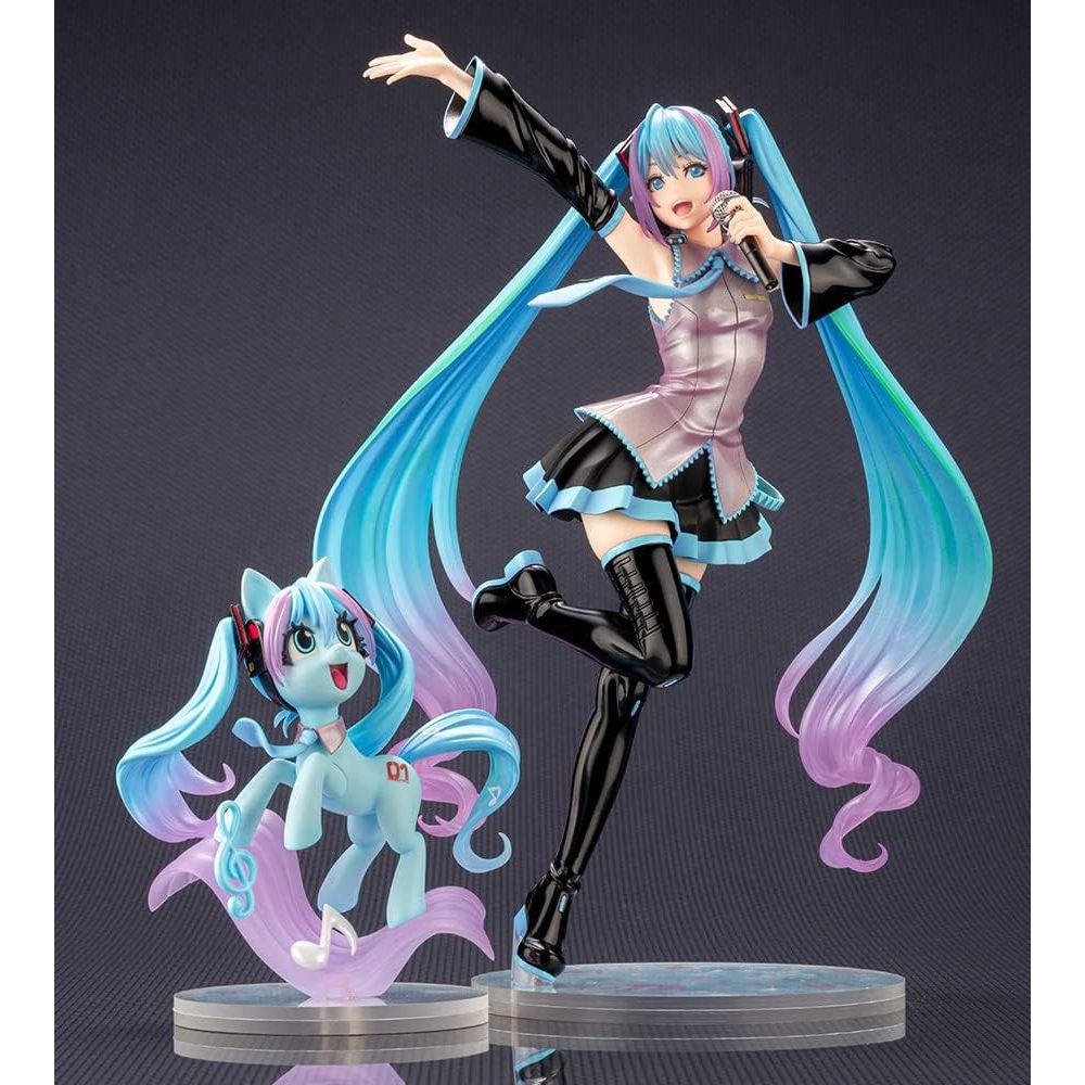 Estatua Hatsune Miku feat. My Little Pony Bishoujo KOTOBUKIYA