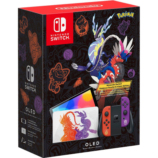 Consola Nintendo Switch OLED Pokemon Scarlet and Violet Edition (Japan Import)