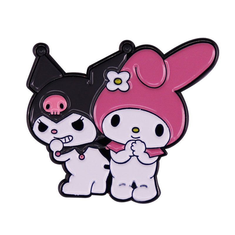 Pin Kuromi and My Melody