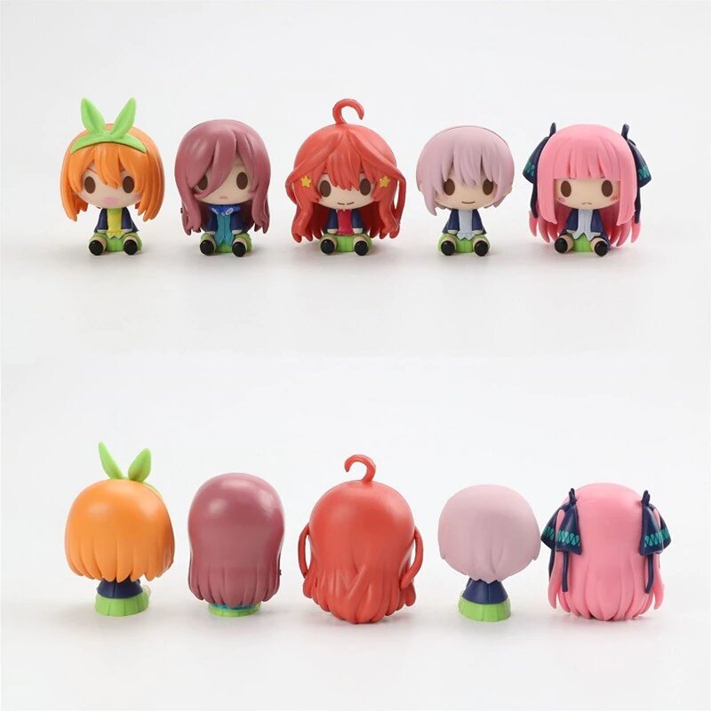 Set 5 Figuras The Quintessential Quintuplets