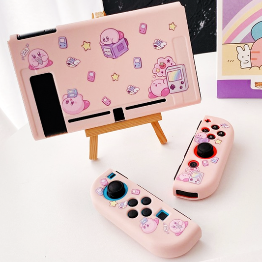 Silicona protectora para Nintendo Switch Kirby