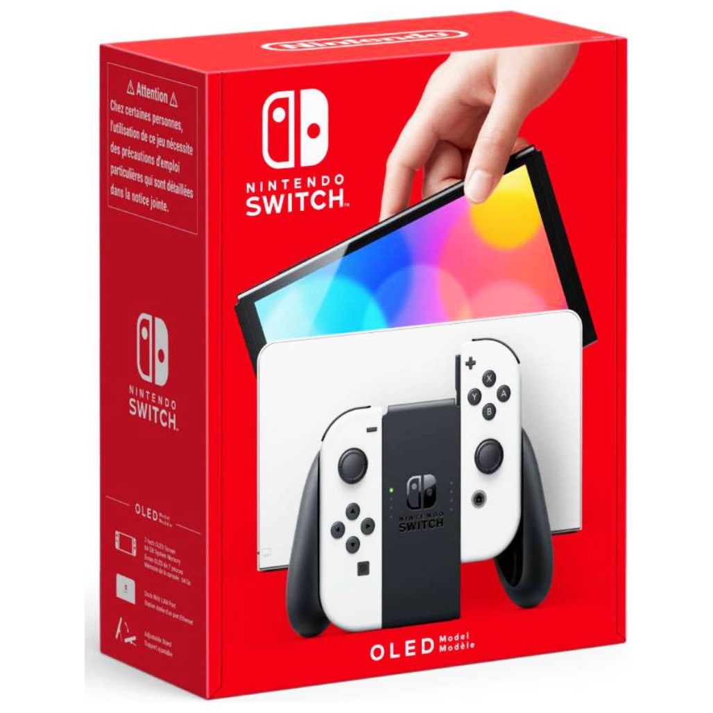 Consola Nintendo Switch OLED White