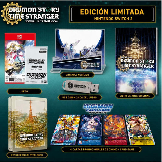 Digimon Story Time Stranger Limited Edition Nintendo Switch 2 + Digimon Card Game (Japan Import)