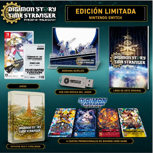 Digimon Story Time Stranger Limited Edition NSW + Digimon Card Game (Japan Import)