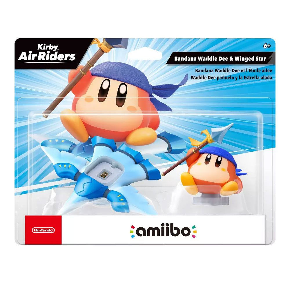 (Preventa) amiibo Bandana Waddle Dee & Winged Star (Kirby Air Riders)