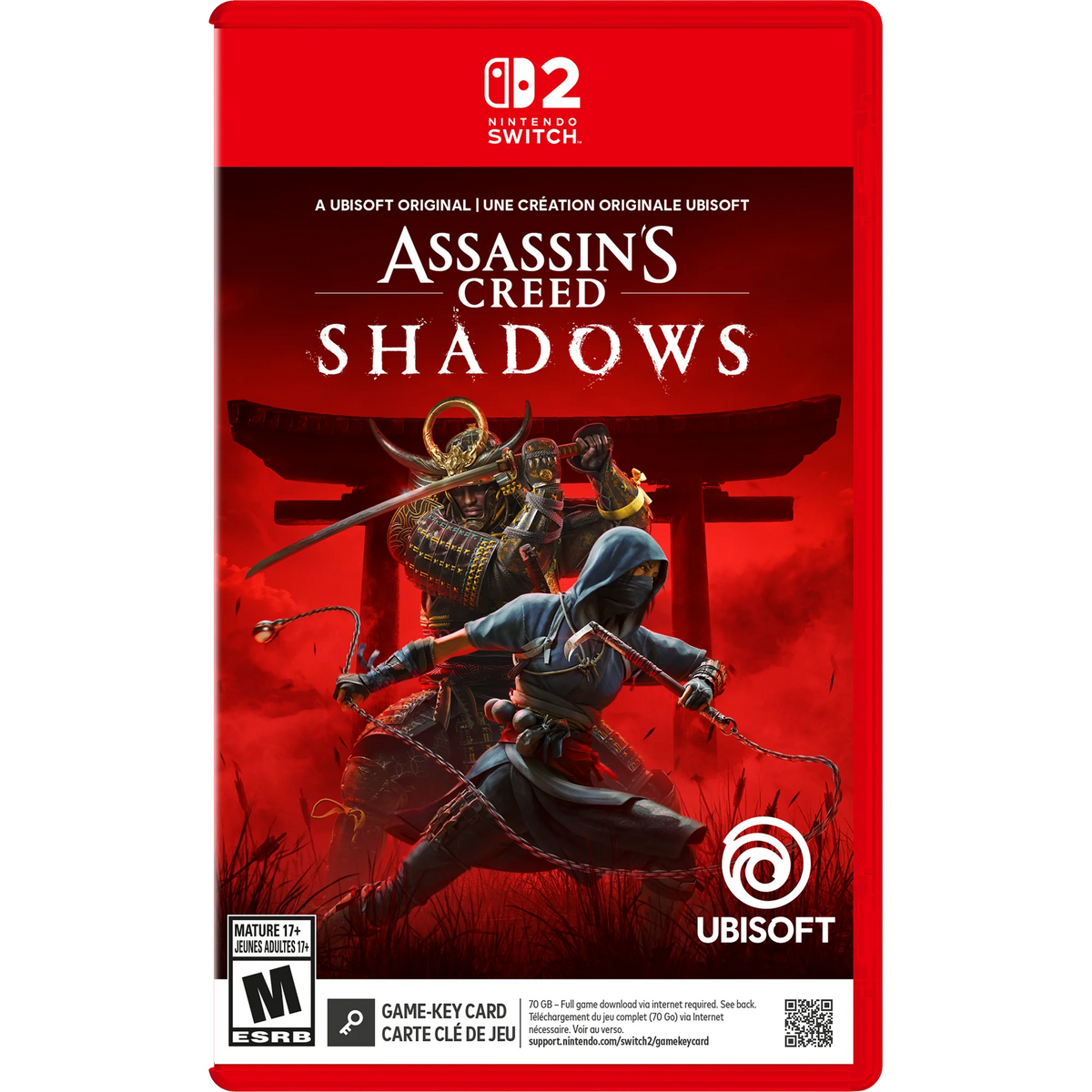 Assassin's Creed Shadows Nintendo Switch 2