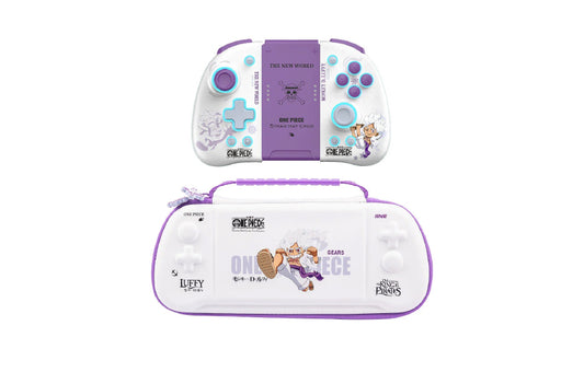 (USADO) Control IINE PAD + Grip + Bolso de Transporte One Piece para Nintendo Switch