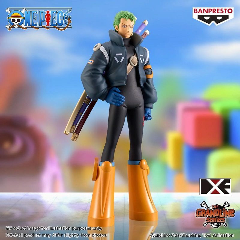 Figura Banpresto DXF The Grandline Series Roronoa Zoro Egghead (One Piece)