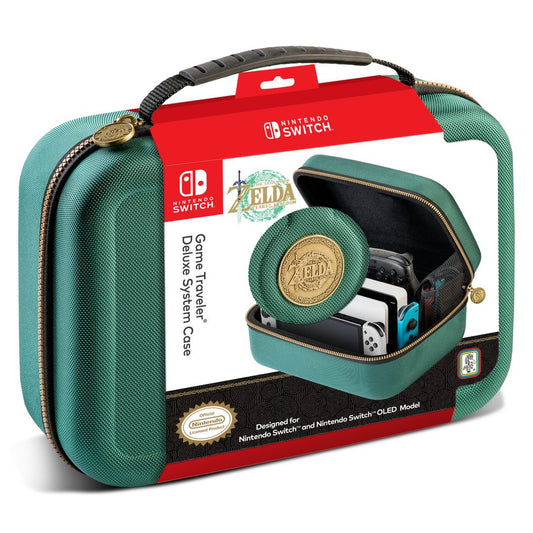 Maleta Deluxe para Nintendo Switch TLOZ TOTK Green