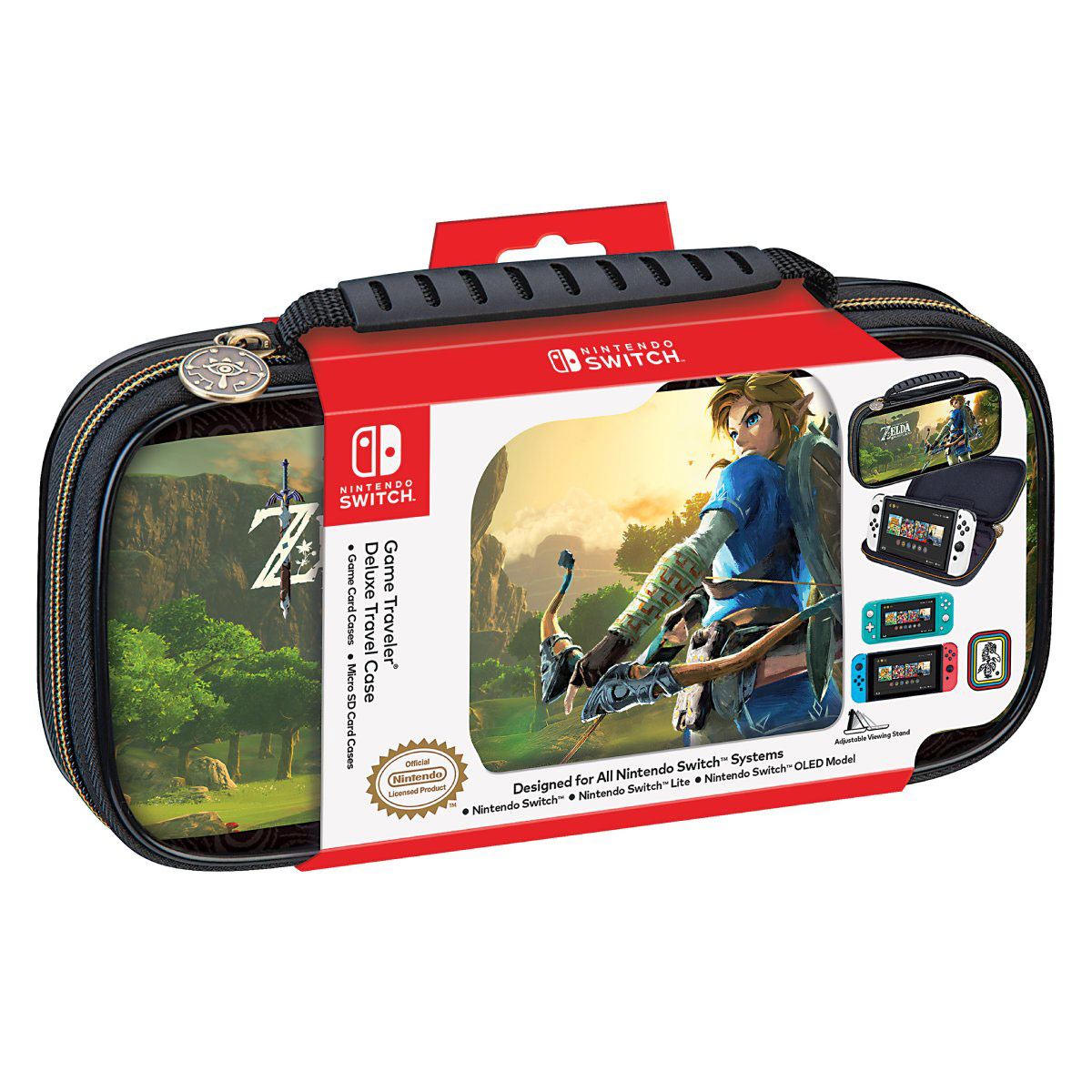 Bolso Deluxe para Nintendo Switch TLOZ BOTW Link