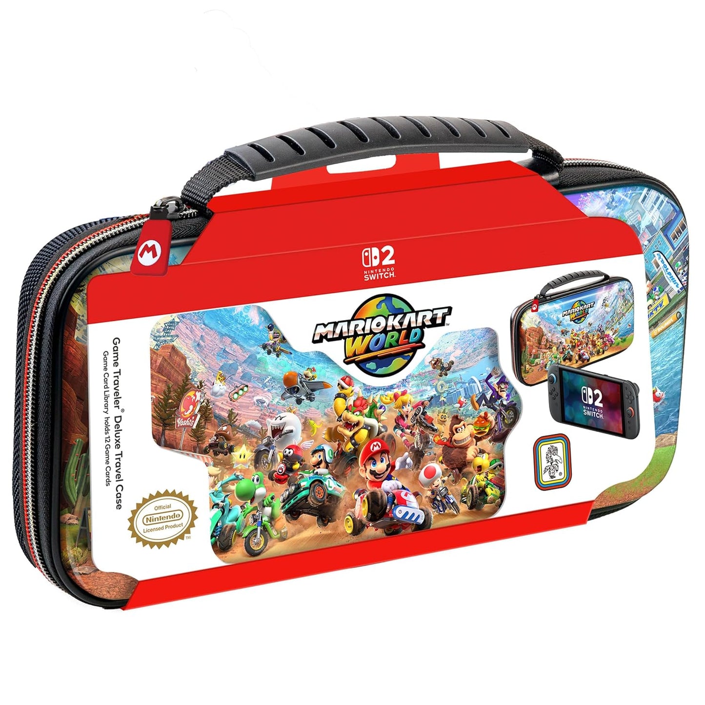Bolso oficial RDS para Nintendo Switch 2 Mario Kart World