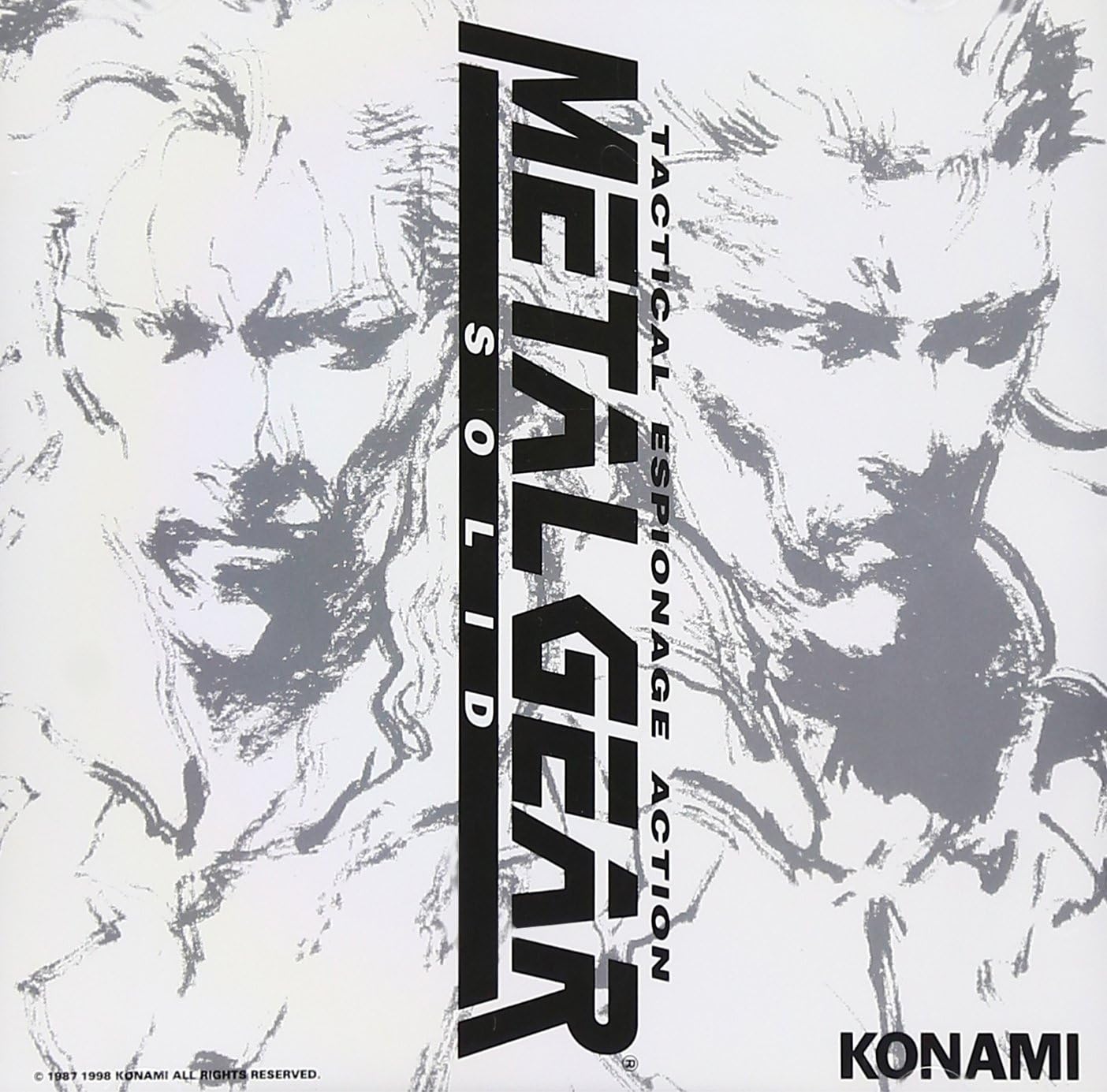 Metal Gear Solid Original Soundtrack CD (Japan Import)